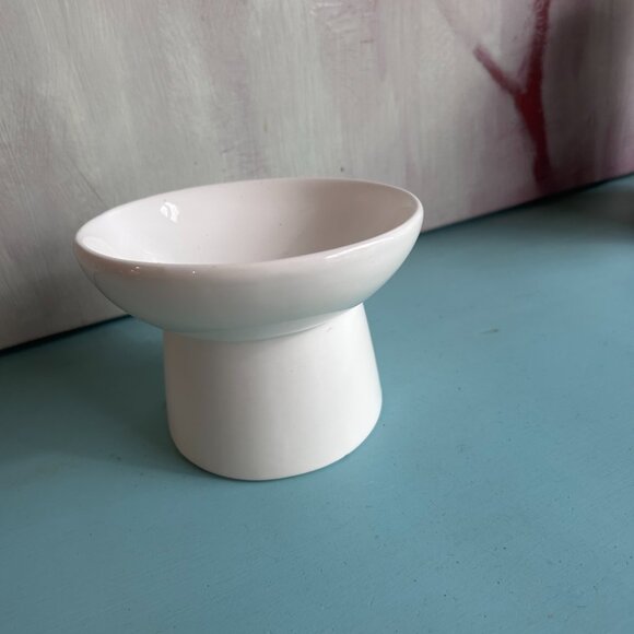 NWOT Teacup's Diner Raised Stress Free Small Dog Food Bowl Pedestal UNUSED - Picture 5 of 9